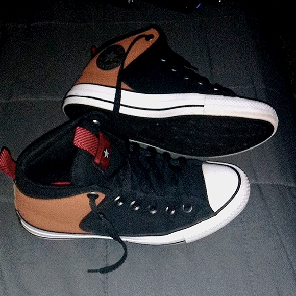 Size 7 - Converse Chuck Taylor All Star Street Mid Pinecone - Picture 2 of 7
